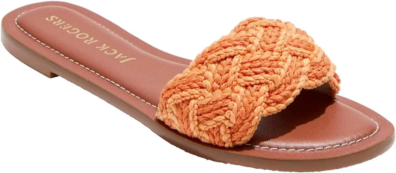 Jack Rogers Women's Dumont Woven Rope Flat Sandals