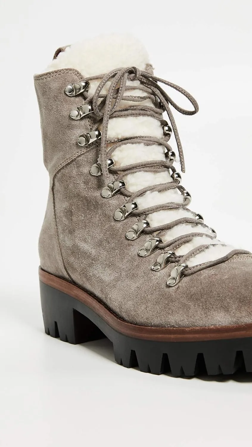 Jeffrey Campbell Women's Culvert Sherpa Combat Boots