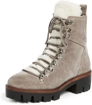 Jeffrey Campbell Women's Culvert Sherpa Combat Boots
