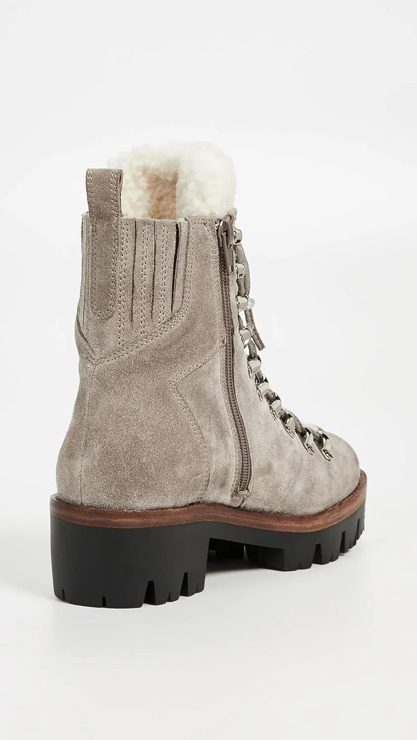 Jeffrey Campbell Women's Culvert Sherpa Combat Boots