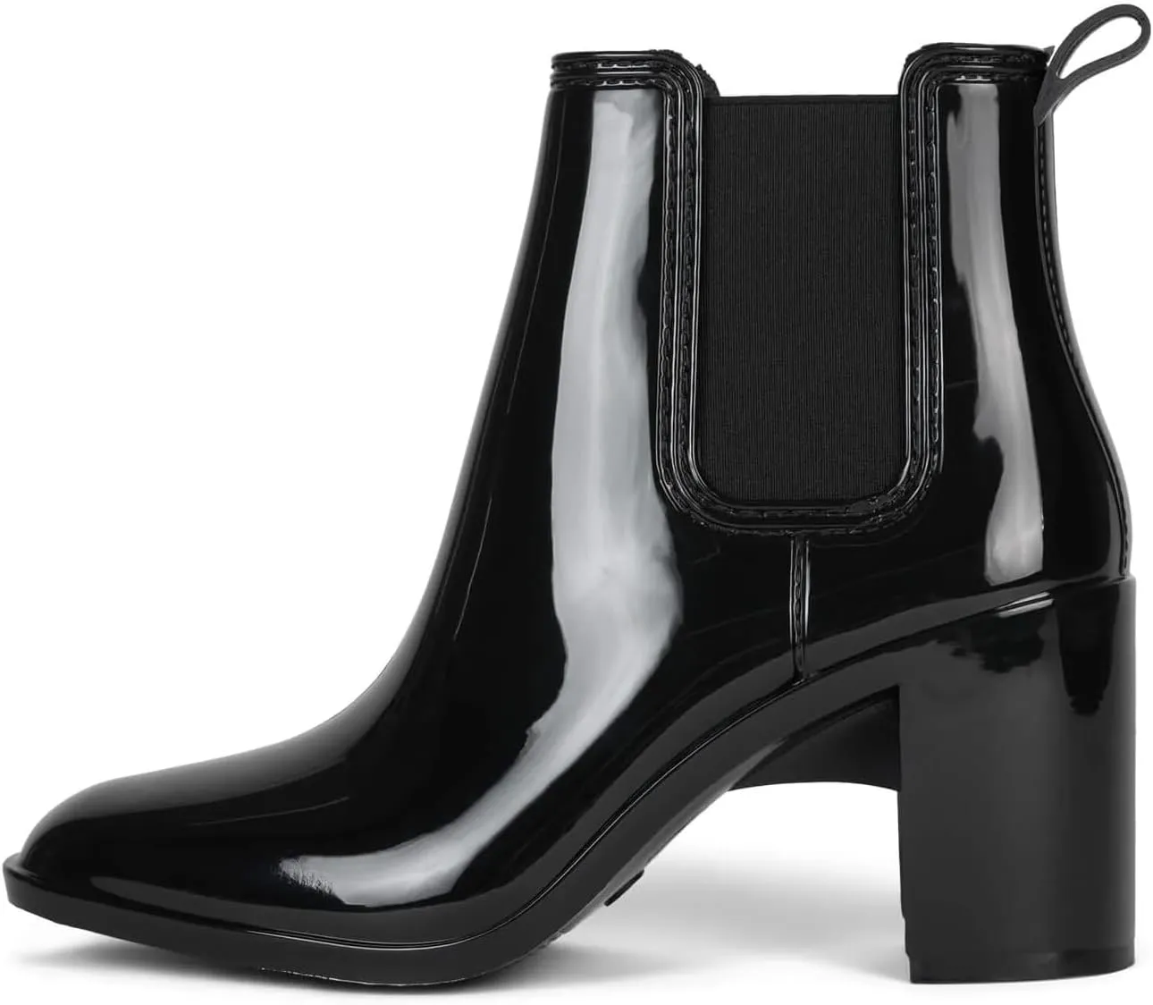 Jeffrey Campbell Women's Hurricane2 Brown Ankle-High Heeled Rain Bootie
