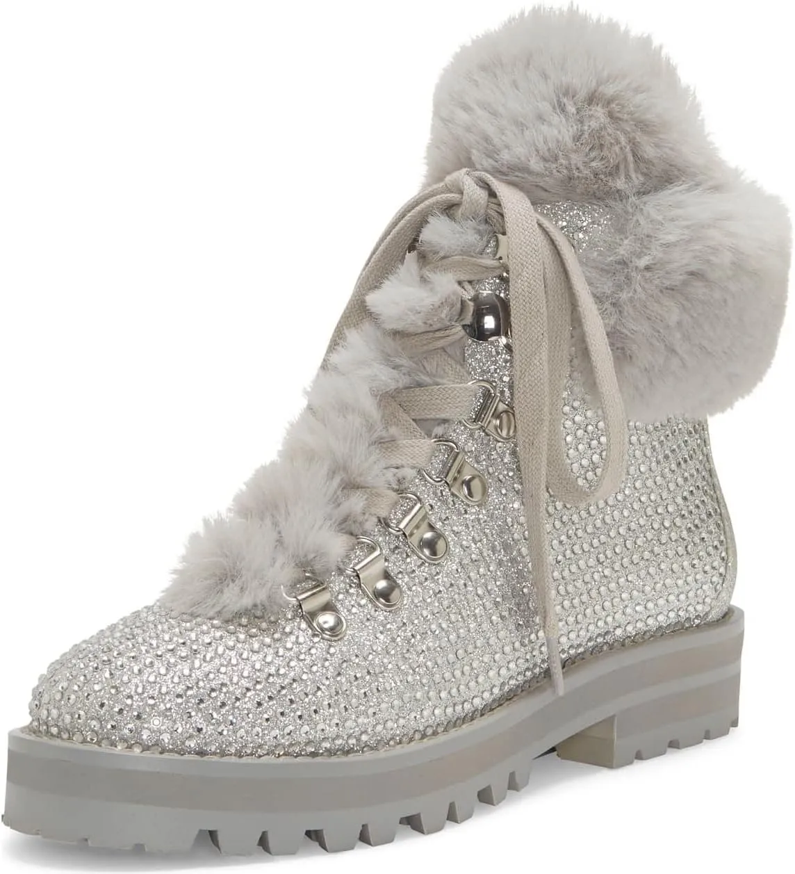 Jessica Simpson Women's Norina Sparkle Embellished Fashion Hiking Boot