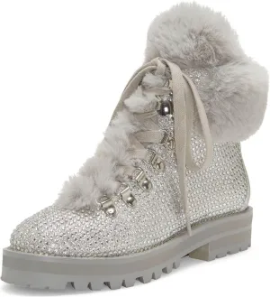 Jessica Simpson Women's Norina Sparkle Embellished Fashion Hiking Boot