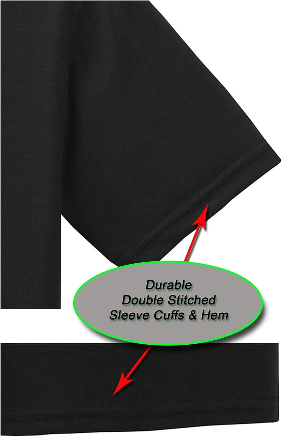 JH Design Men's Dodge Ram Logo T-Shirt Short Sleeve Black Shirt