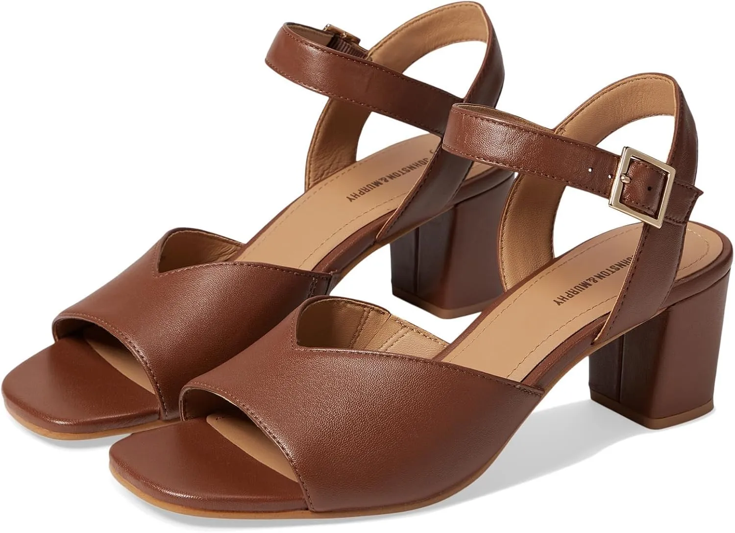 Johnston & Murphy Women's Evelyn Ankle Strap Sandal Slipper