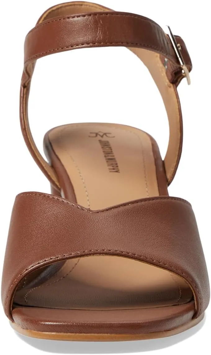 Johnston & Murphy Women's Evelyn Ankle Strap Sandal Slipper