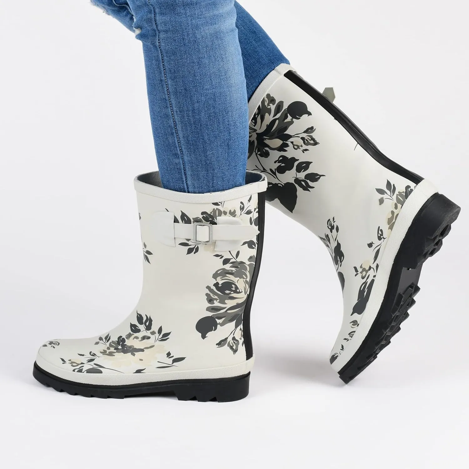 Journee Collection Women's Seattle Rain Boot