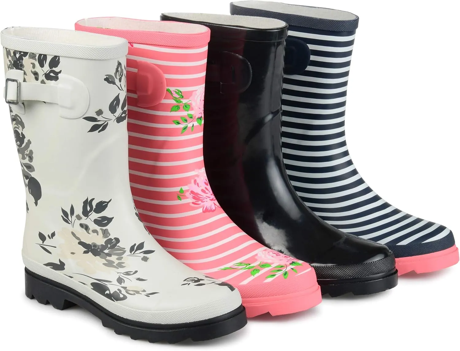 Journee Collection Women's Seattle Rain Boot
