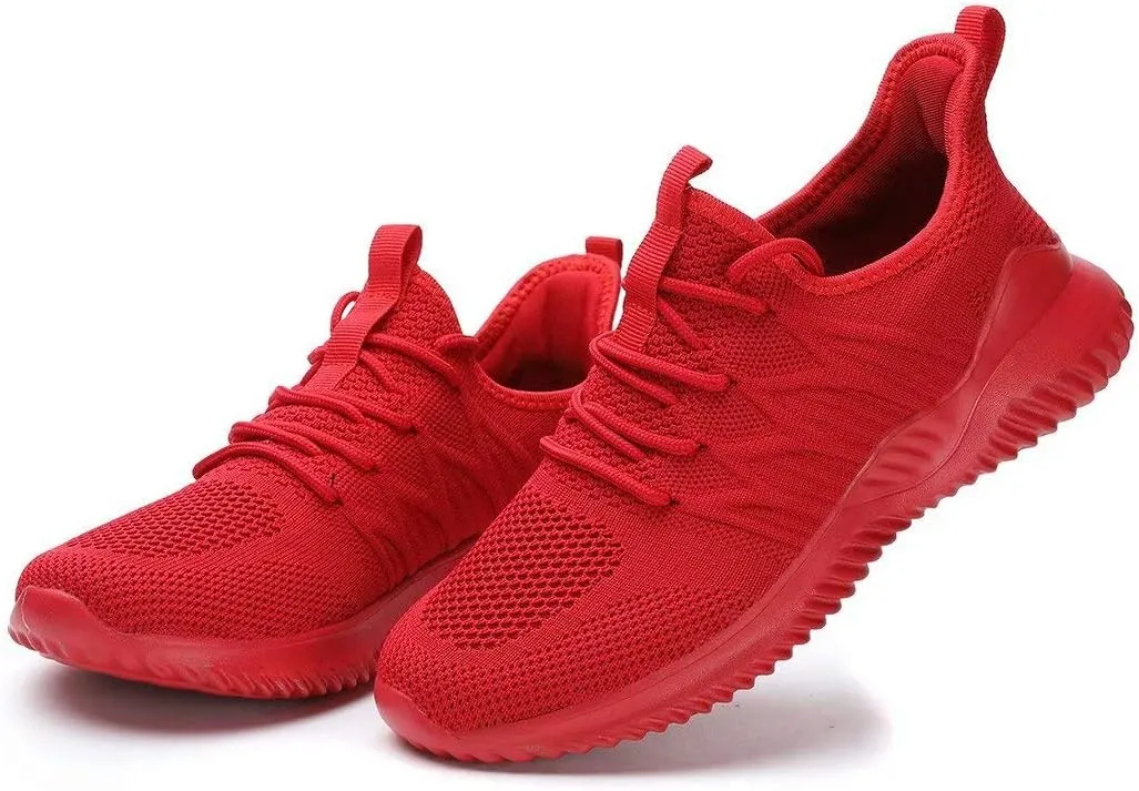 KEEZMZ Womens Ladies Walking Running Shoes Slip On Lightweight Casual Tennis Sneakers Clothes Shoes