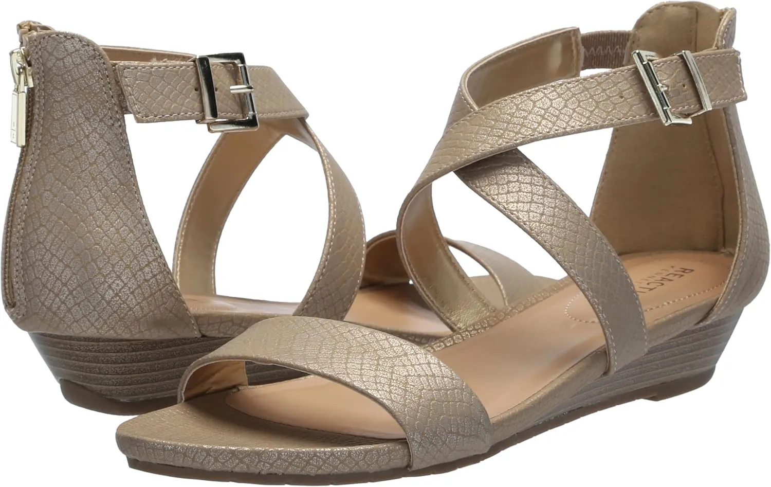 Kenneth Cole REACTION Women's Cross Wedge Sandal