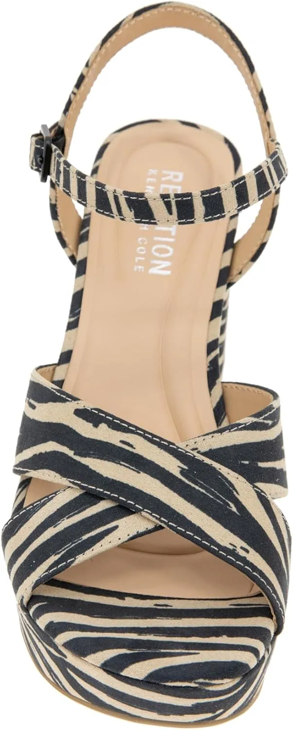 Kenneth Cole REACTION Women's Reeva Platform Heeled Sandal