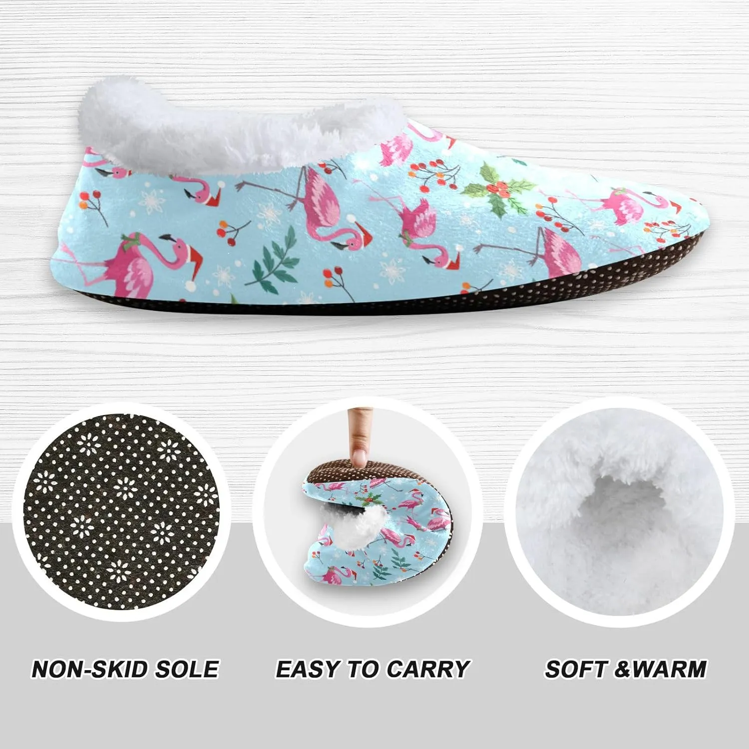Kids Boys Girls Slippers Soft Memory Foam Indoor Toddler House Slipper Non Slip Spa Travel Household Shoes for Winter Home Bedroom Leopard Dinosaurs