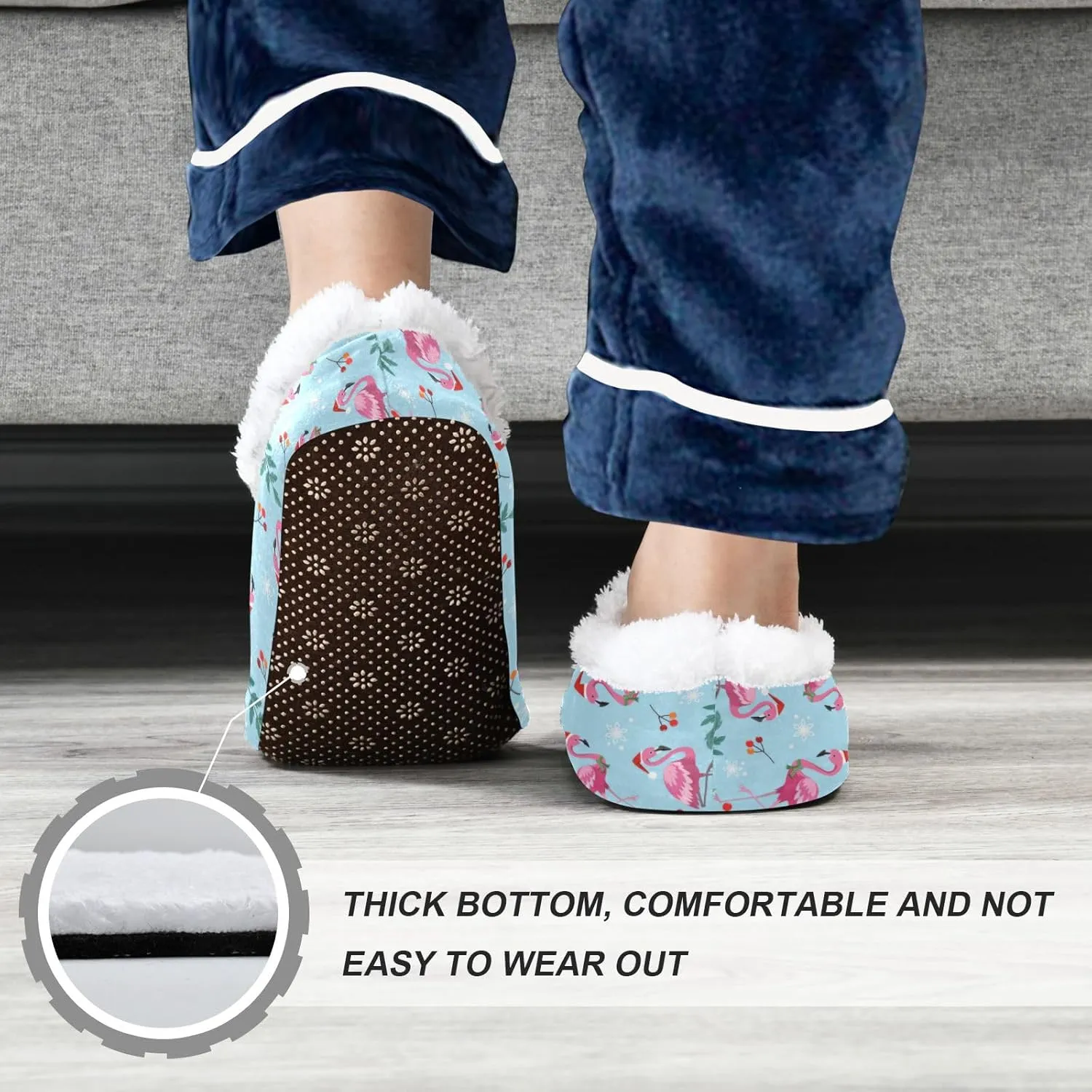 Kids Boys Girls Slippers Soft Memory Foam Indoor Toddler House Slipper Non Slip Spa Travel Household Shoes for Winter Home Bedroom Leopard Dinosaurs