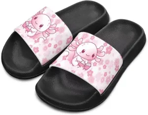 Kids Slides Slipper Anti Slip Open Toe Summer Beach Sandals for Boys Girls Soft and Comfy