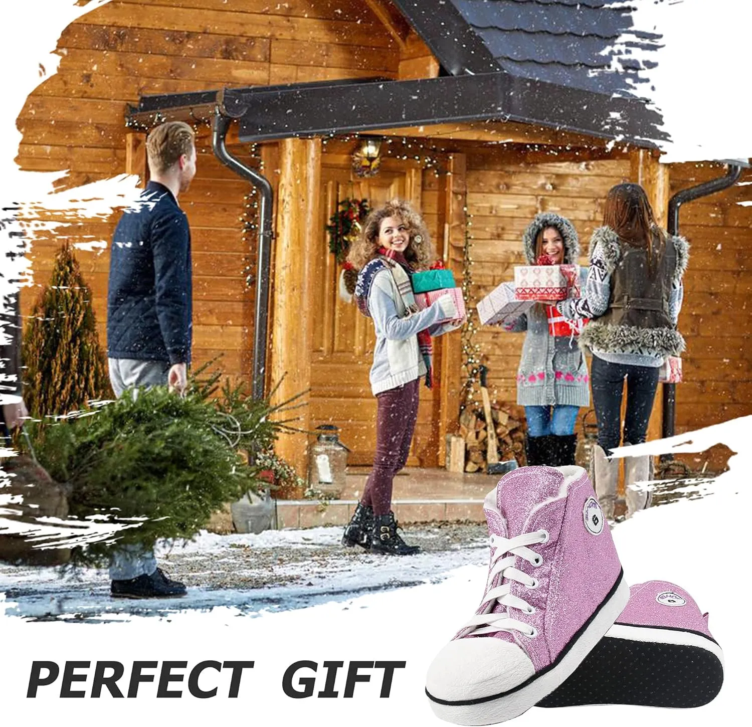 Kids Sneaker Slippers - Soft and Stylish Comfort Cozy House Shoes for Girls and Boys