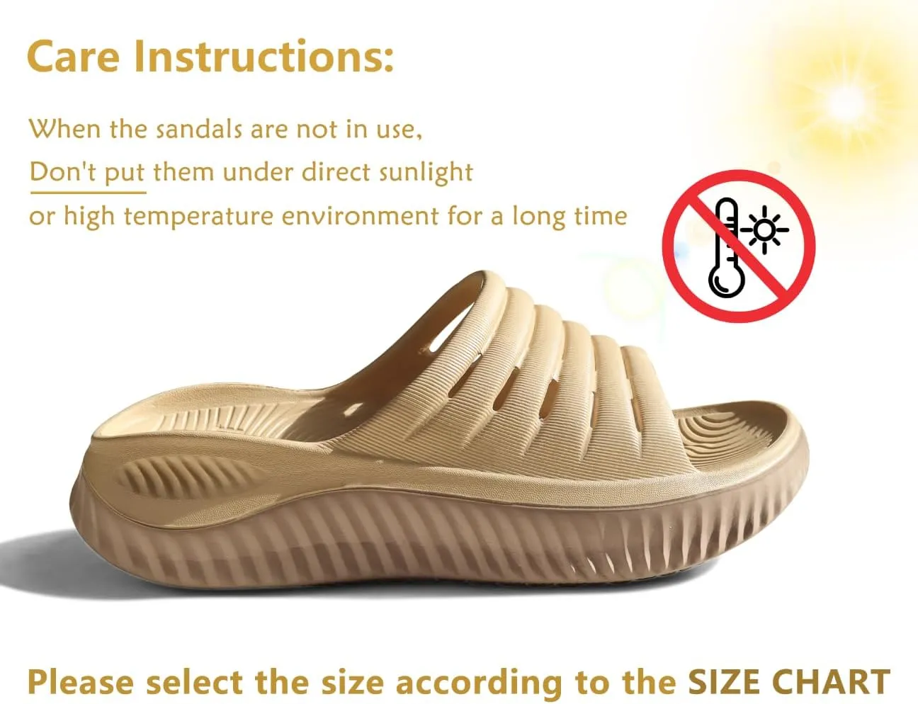 KuaiLu Womens Recovery Sandals With Comfortable Plantar Fasciitis Support,Ladies Orthotic Open Toe Sport Slides Thick Cushion Reduces Stress on Feet,Joints & Back Post-Exercise