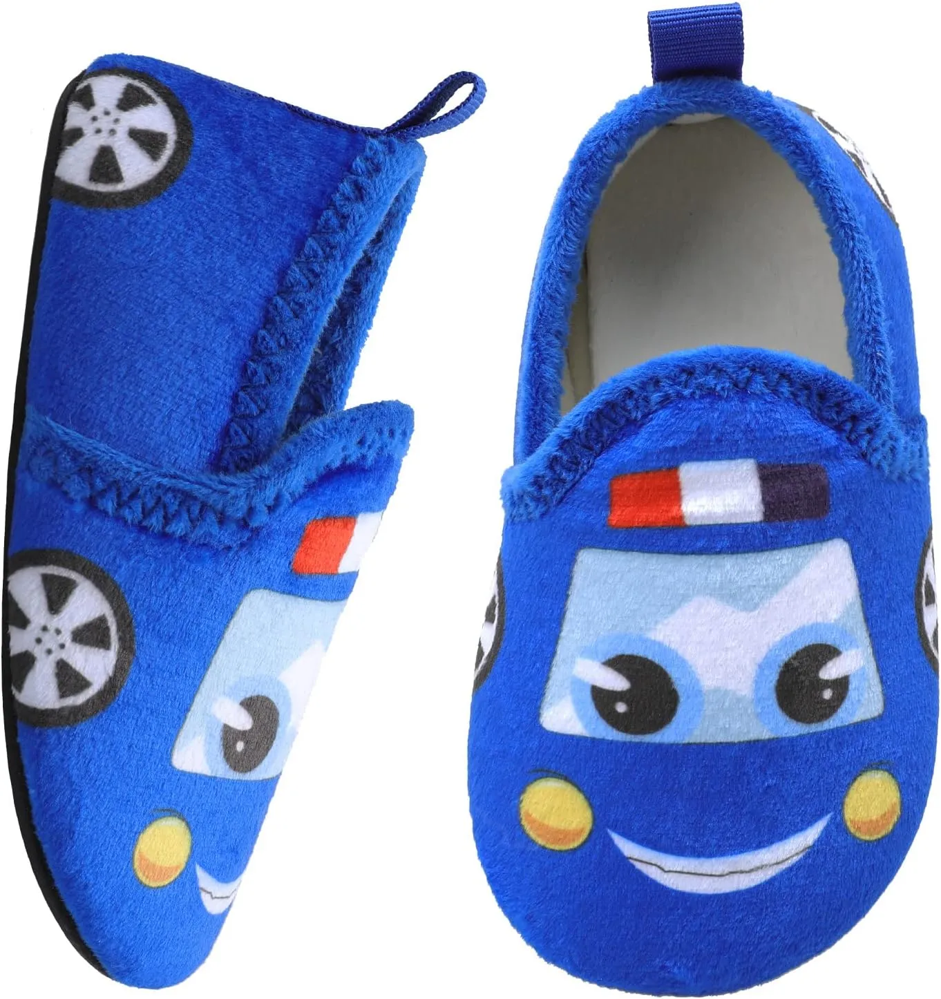 L-RUN Toddler Boys Girls House Slippers Indoor Home Shoes Warm Slipper Socks for Kids Baby Soft Winter Warm Walking Shoes