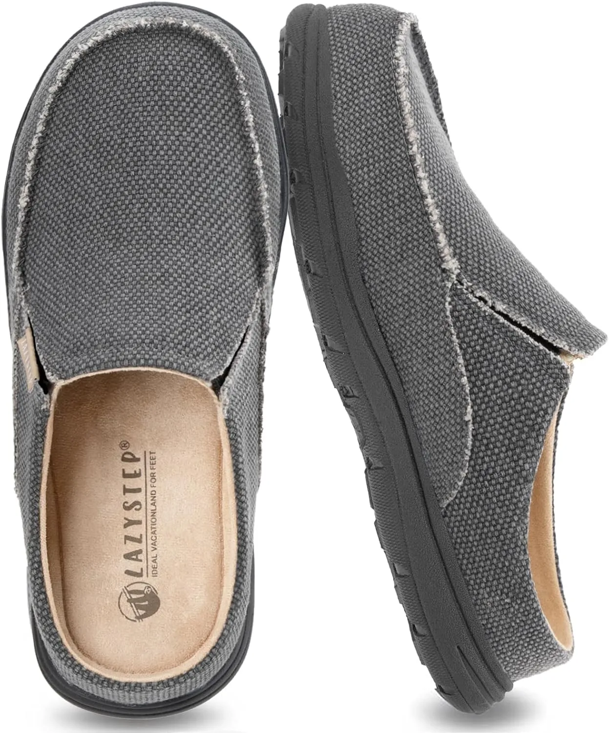 LazyStep Men's McCoy Cushioned Clog Slipper