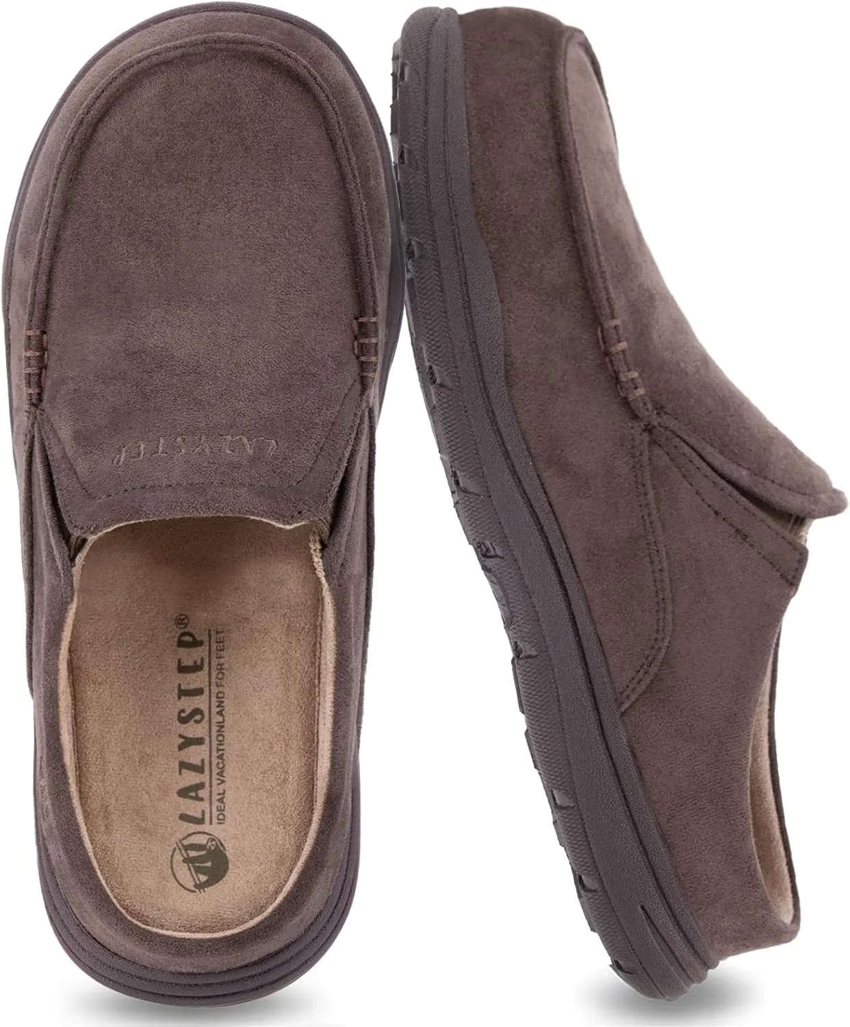 LazyStep Men's McCoy Cushioned Clog Slipper