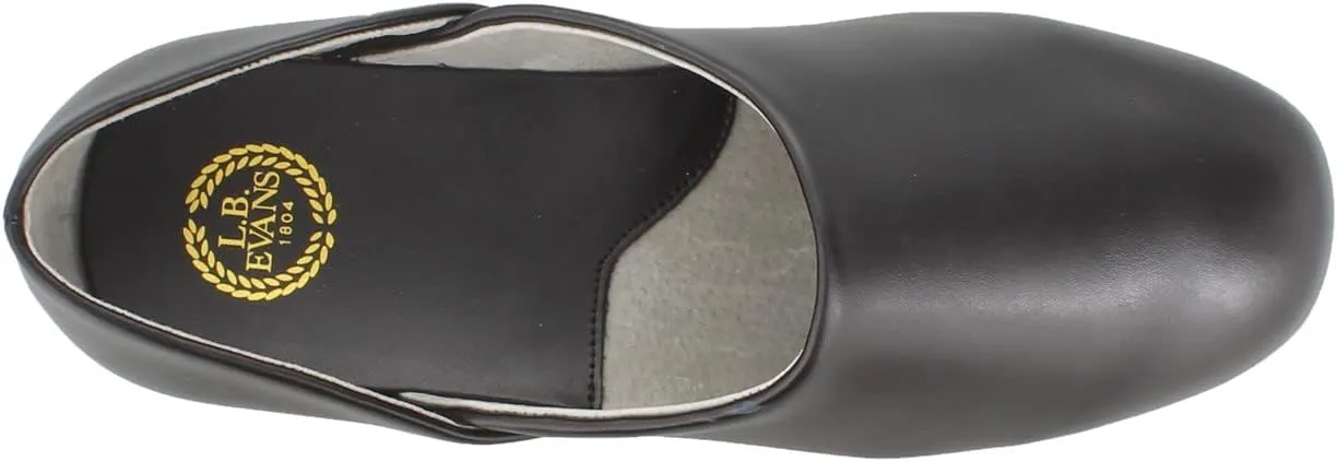 L.B. Evans Mens Radio TYME Slip On Casual Slippers Casual - Black