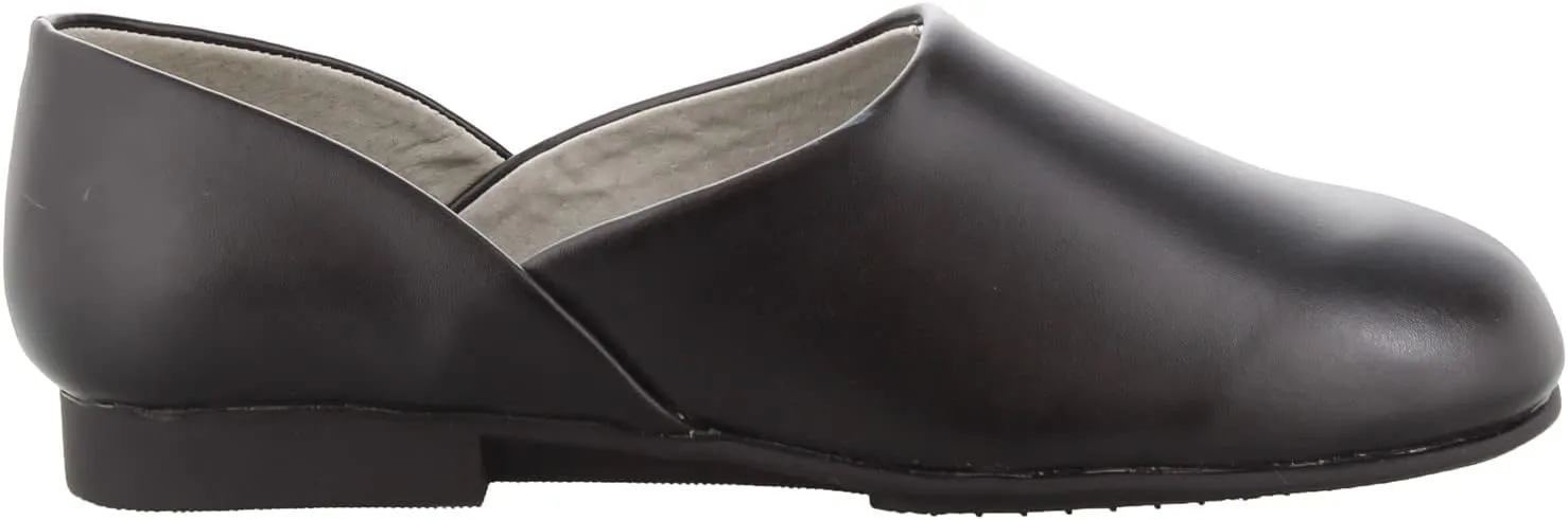 L.B. Evans Mens Radio TYME Slip On Casual Slippers Casual - Black