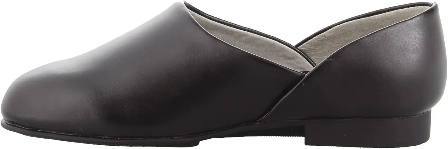 L.B. Evans Mens Radio TYME Slip On Casual Slippers Casual - Black