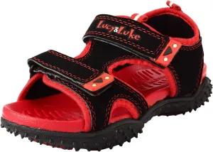 LIBERTYZENO Boys & Girls Manmade Leather Kids & Toddlers Adjustable Strap Fisherman Sandal Shoes for Prom Graduation