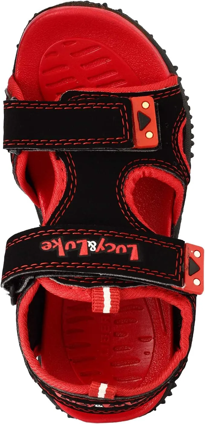 LIBERTYZENO Boys & Girls Manmade Leather Kids & Toddlers Adjustable Strap Fisherman Sandal Shoes for Prom Graduation