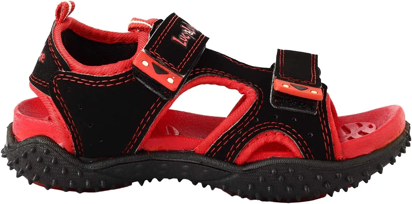 LIBERTYZENO Boys & Girls Manmade Leather Kids & Toddlers Adjustable Strap Fisherman Sandal Shoes for Prom Graduation