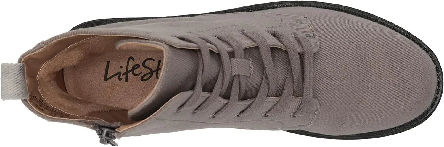 LifeStride Women's Kunis Canvas Oxford Boot
