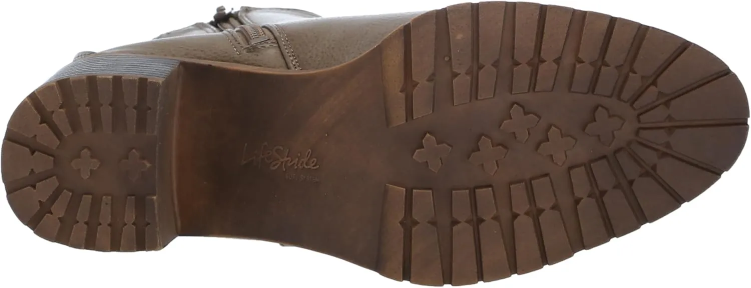 LifeStride Womens Mesa Boot Stone 8.5 M