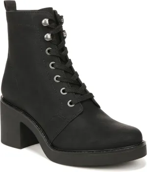 LifeStride Women's Rhodes Combat Block Heel Boot