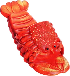 Lobster Flip Flops Unisex Lobster slides Fish Sandals Funny Slipper For Pool Beach Outdoor