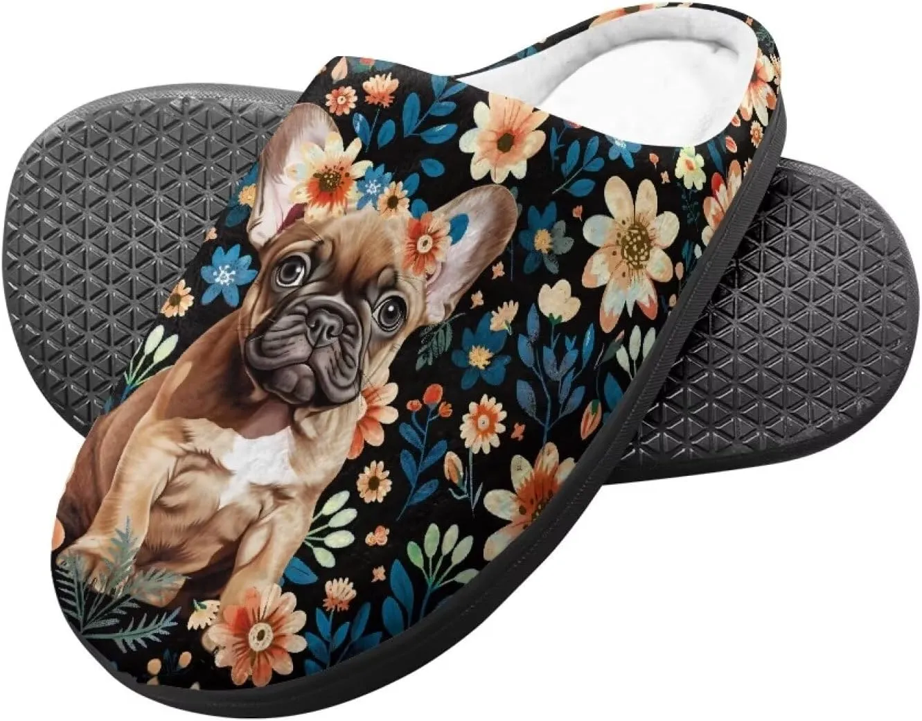 Lotusorchid Sleep Slipper for Kids, Warm Cozy Girls Bedroom Slipper Memory Foam House Slipper for Boys, Non Slip House Shoes Indoor Outdoor