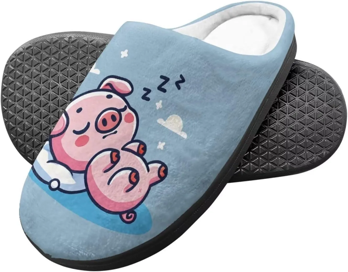 Lotusorchid Sleep Slipper for Kids, Warm Cozy Girls Bedroom Slipper Memory Foam House Slipper for Boys, Non Slip House Shoes Indoor Outdoor