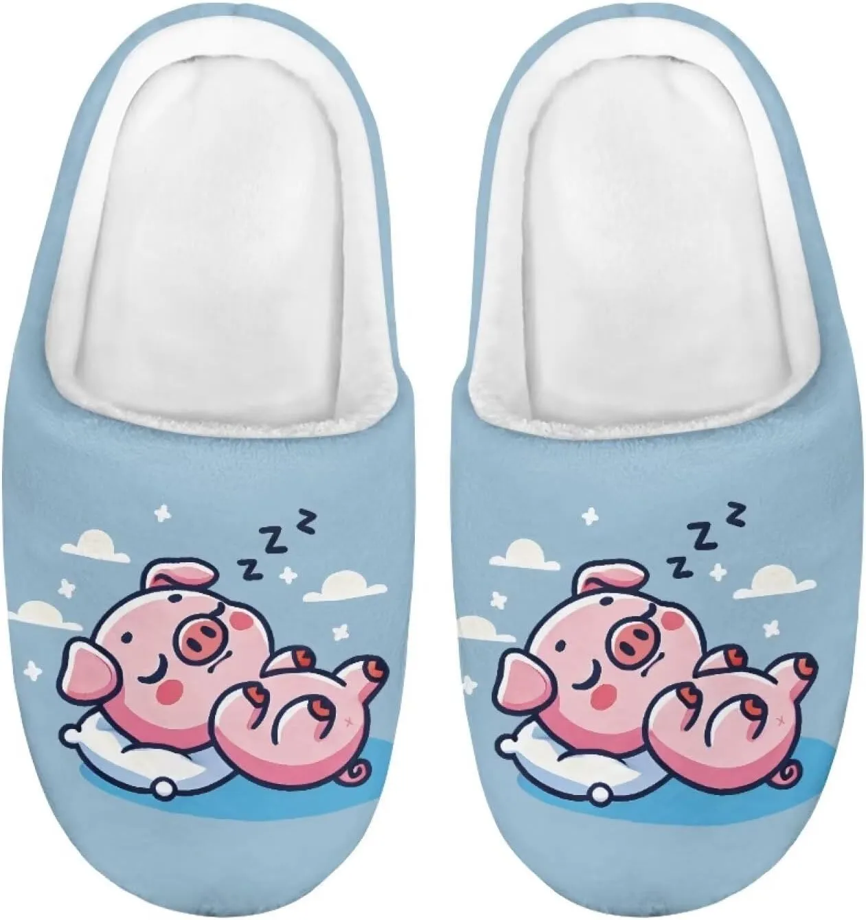 Lotusorchid Sleep Slipper for Kids, Warm Cozy Girls Bedroom Slipper Memory Foam House Slipper for Boys, Non Slip House Shoes Indoor Outdoor