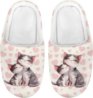 Lotusorchid Slippers for Kids Non Slip Fuzzy Warm Girls House Slipper Anti-Slip Boys Slippers Soft Bedroom Slipper