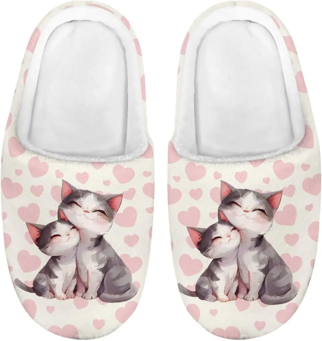 Lotusorchid Slippers for Kids Non Slip Fuzzy Warm Girls House Slipper Anti-Slip Boys Slippers Soft Bedroom Slipper