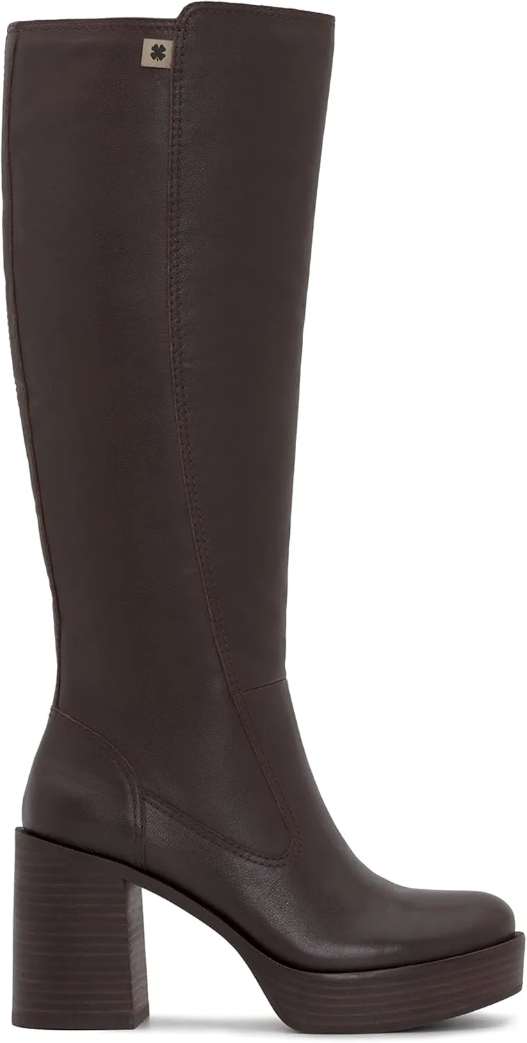 Lucky Brand Women's Odillie Platform Knee High Boot Fashion
