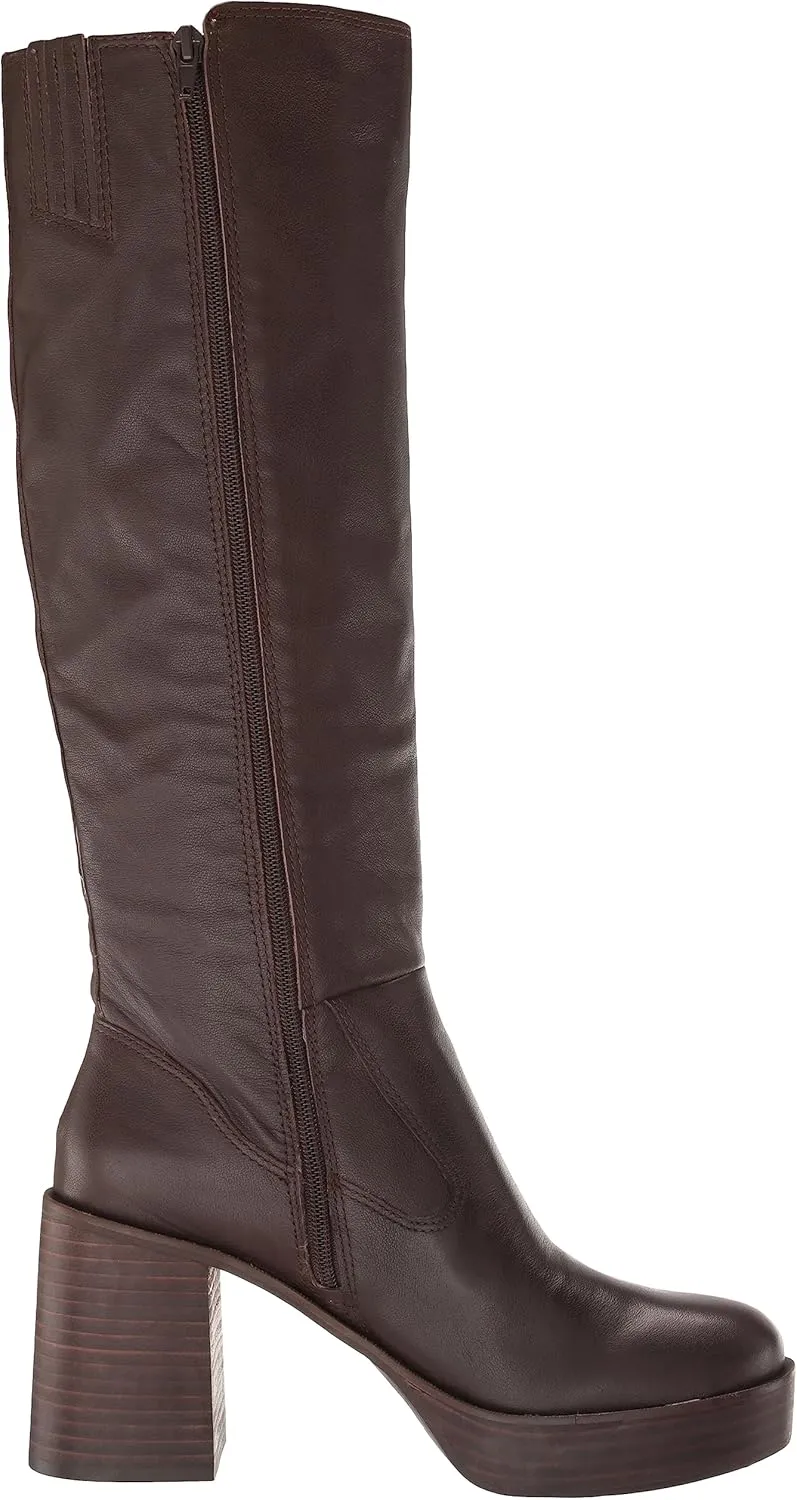 Lucky Brand Women's Odillie Platform Knee High Boot Fashion