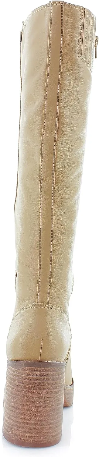 Lucky Brand Women's Odillie Platform Knee High Boot Fashion