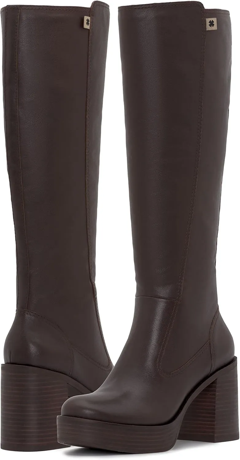 Lucky Brand Women's Odillie Platform Knee High Boot Fashion