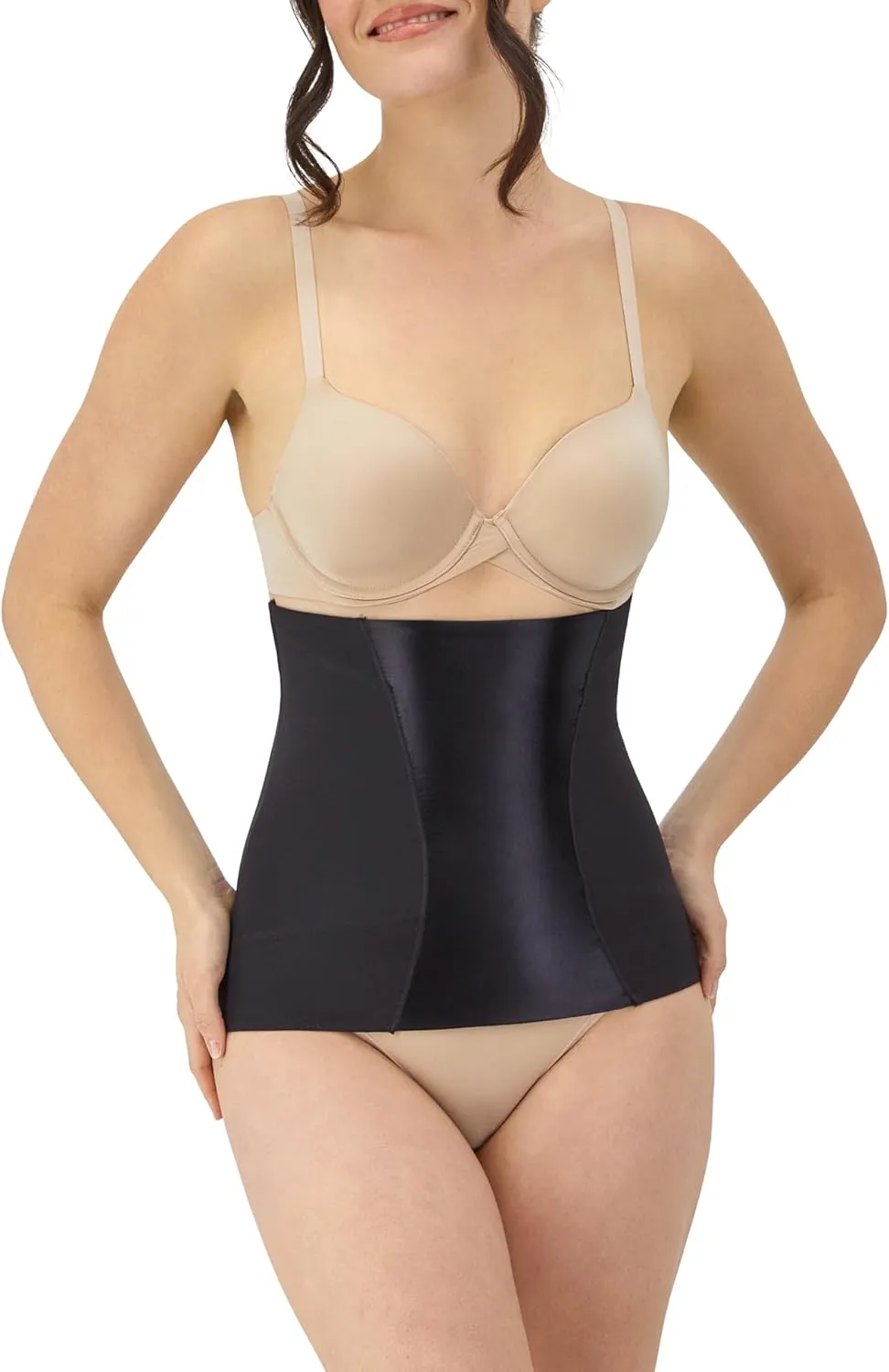 Maidenform Women's Shapewear Tummy Control Waist Trainer, Pull-On Waist Cincher, Ultra Firm Control Shapewear