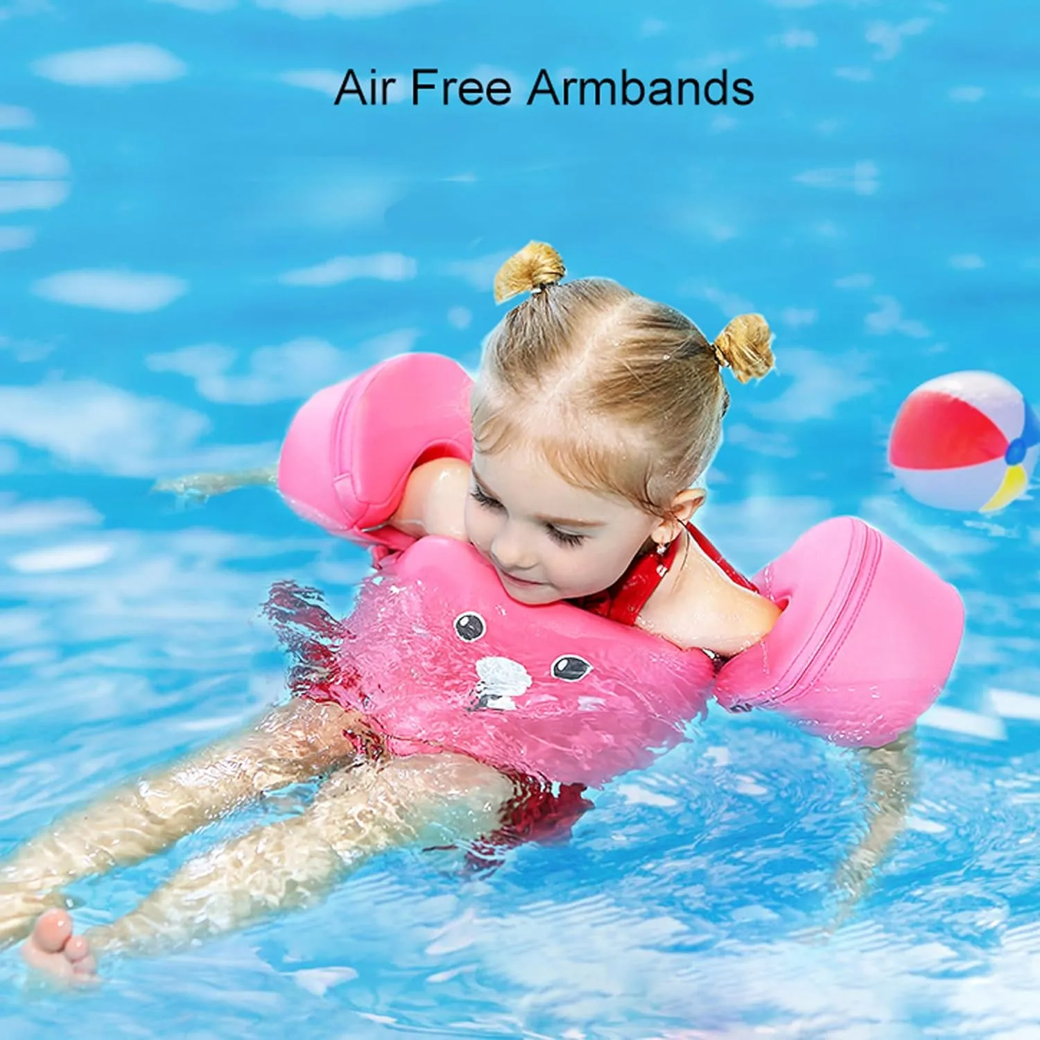 Mambobaby Swimming Floats for Kids 3 in 1 Natation Trainer Arm Floating Jecket 3-4-5-6 Years Children's Pool Game Toys