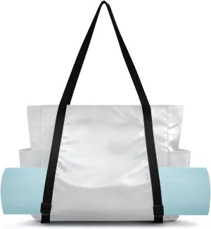 MCHIVER Phoenix Start Gradient Yoga Bag for Women Yoga Mat Carrier Fits All Your Stuff Large Pilates Gym Bag