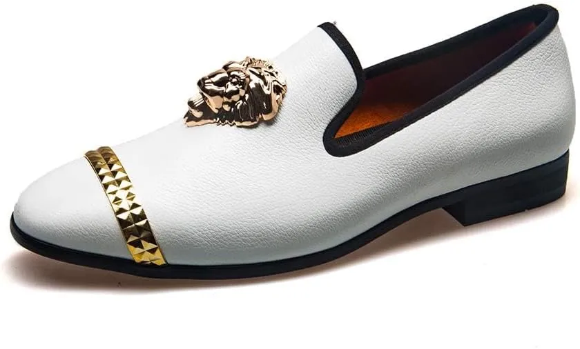 Meijiana Men Loafers Men Luxury Wedding Dress Shoes Fashion Party Shoes for Men
