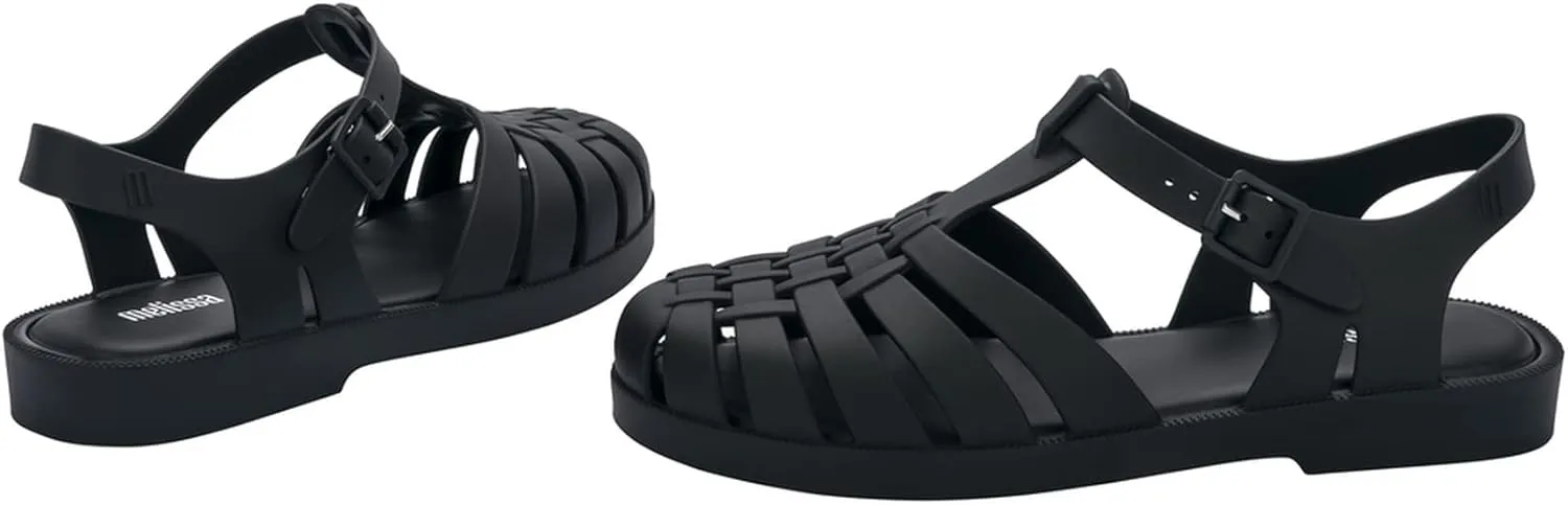 Melissa Possession Jelly Sandal for Women - The Original Jelly Shoe, Fisherman's Sandal with Adjustable Strap and Side Buckle