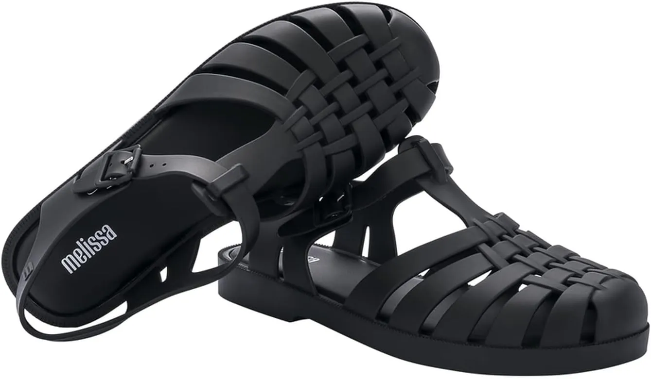 Melissa Possession Jelly Sandal for Women - The Original Jelly Shoe, Fisherman's Sandal with Adjustable Strap and Side Buckle