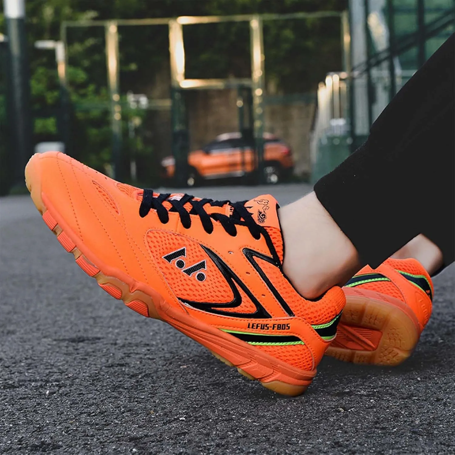Men Tennis Shoes Lightweight Pickleball Court Trainer Indoor Outdoor Badminton Sneakers for Basketball Squash Volleyball
