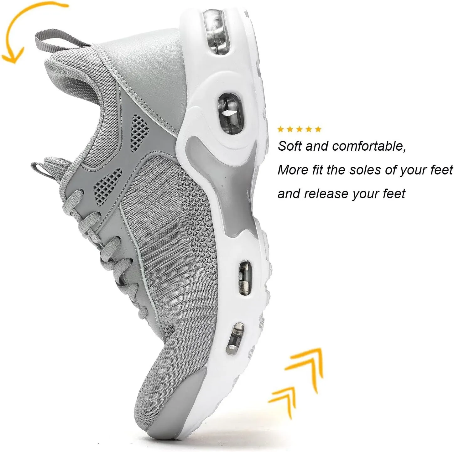 Men's Fashion Sneaker Non Slip Air Running Shoes for Men Athletics Sport Trainer Tennis Basketball Shoes
